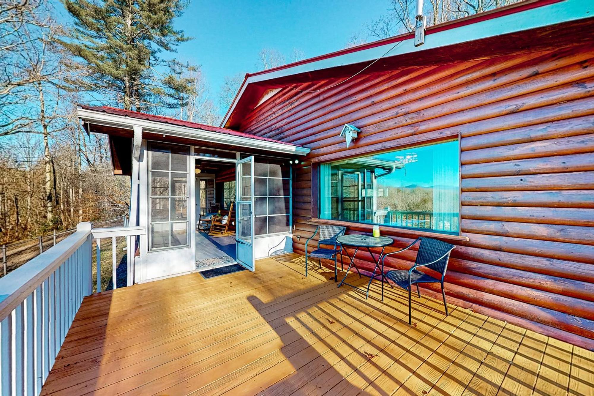 Tumbling Leaf Cabin Franklin Exterior foto