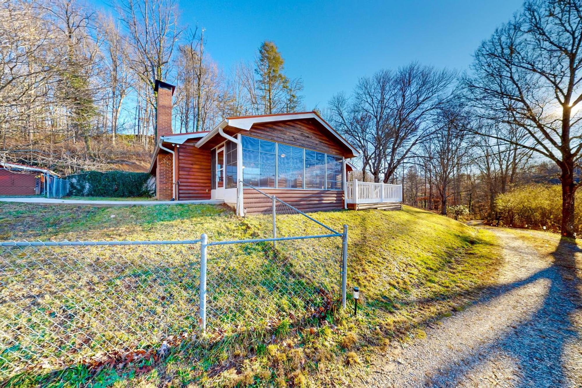 Tumbling Leaf Cabin Franklin Exterior foto